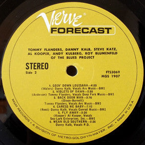The Blues Project : Tommy Flanders, Danny Kalb, Steve Katz, Al Kooper, Andy Kulberg, Roy Blumenfeld Of The Blues Project (LP, Comp)