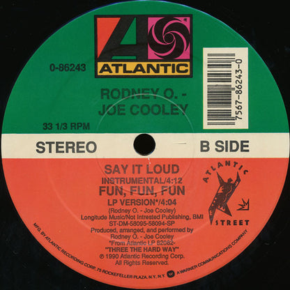 Rodney O. - Joe Cooley* : Say It Loud (12")