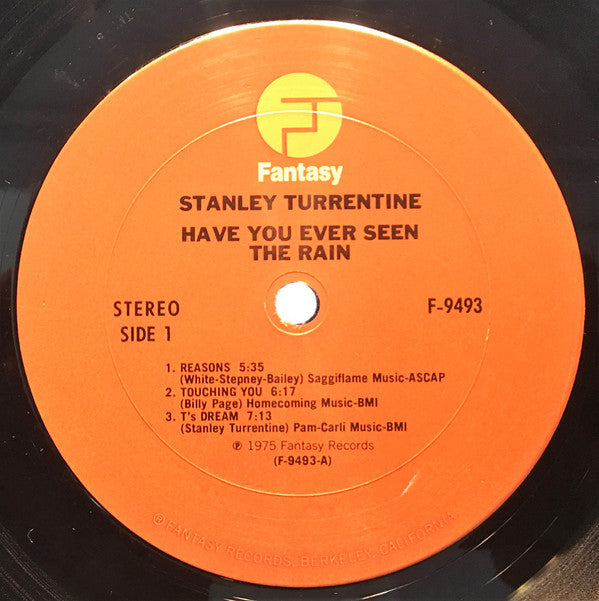 Stanley Turrentine : Have You Ever Seen The Rain (LP, Album, Gat)