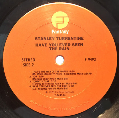 Stanley Turrentine : Have You Ever Seen The Rain (LP, Album, Gat)