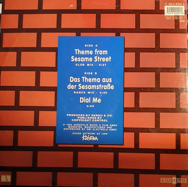 Sendii : Theme From Sesame Street (12")