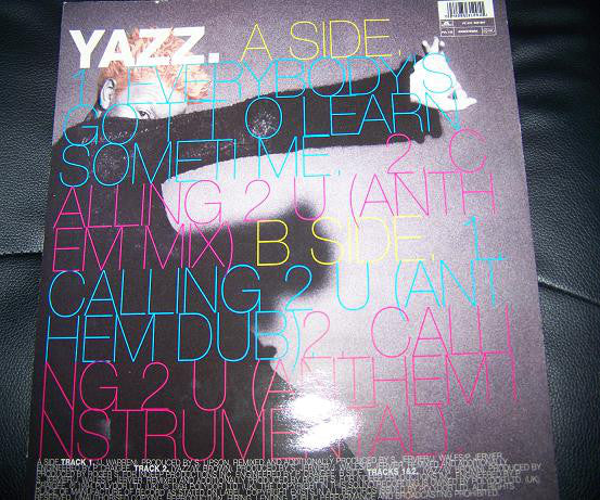 Yazz : Everybody's Got To Learn Sometime / Calling 2 U (12", Single)