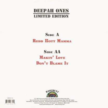 Deepah Ones : Deepah Ones E.P. (12", EP, Ltd)