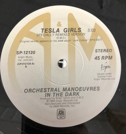 O.M.D.* : Tesla Girls (12")