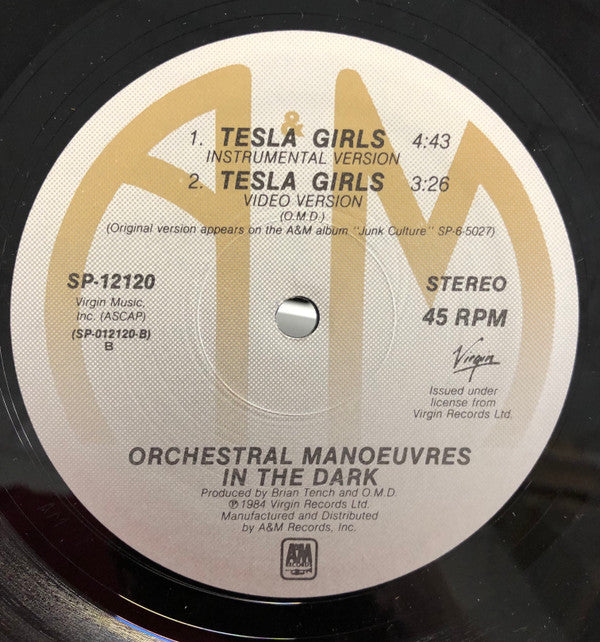 O.M.D.* : Tesla Girls (12")