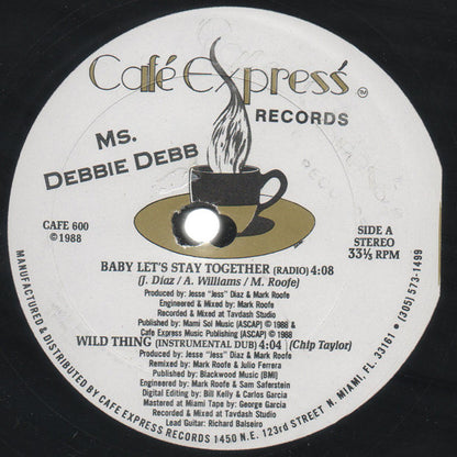 Ms. Debbie Debb* : Wild Thing (Holds Me Tight) (12")