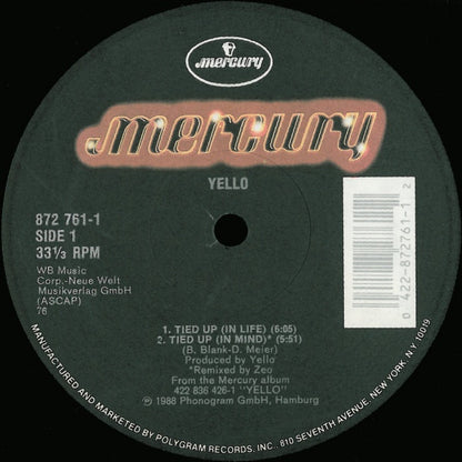 Yello : Tied Up (Remix) (12", Single, 76)