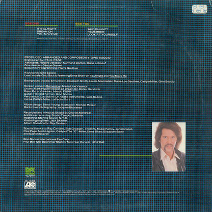 Gino Soccio : Face To Face (LP, Album)