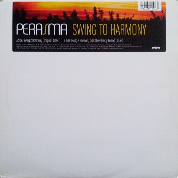 Perasma : Swing 2 Harmony (12")