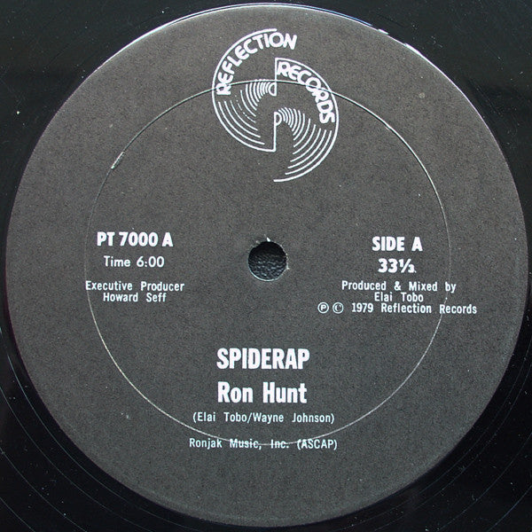 Ron Hunt / Ronnie G. & The S.M. Crew : Spiderap / A Corona Jam (12")