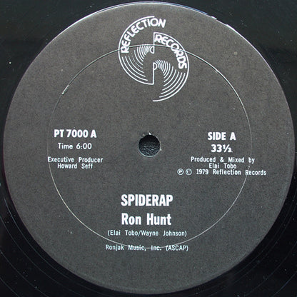 Ron Hunt / Ronnie G. & The S.M. Crew : Spiderap / A Corona Jam (12")