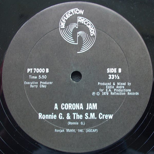 Ron Hunt / Ronnie G. & The S.M. Crew : Spiderap / A Corona Jam (12")