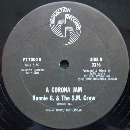 Ron Hunt / Ronnie G. & The S.M. Crew : Spiderap / A Corona Jam (12")