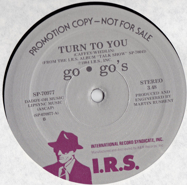 Go-Go's : Turn To You (12", Promo)