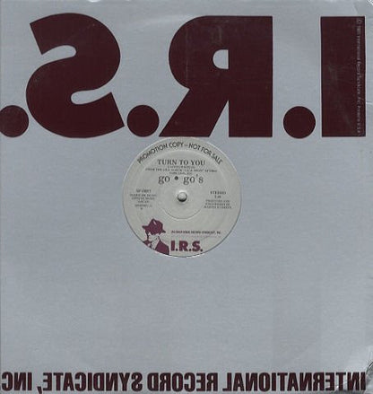 Go-Go's : Turn To You (12", Promo)