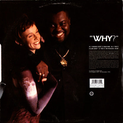 DannyD* Presents D:Mob* With Cathy Dennis : Why? (12", Single)