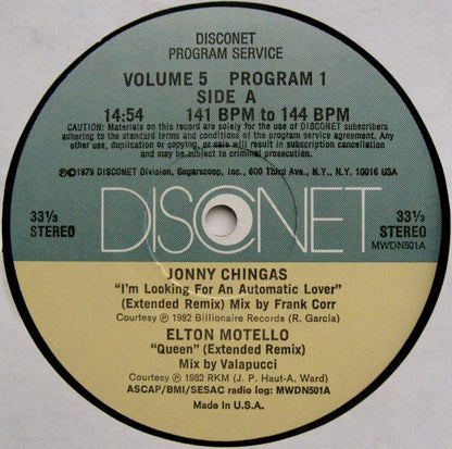 Various : Volume 5 Program 1 (2x12", P/Mixed)