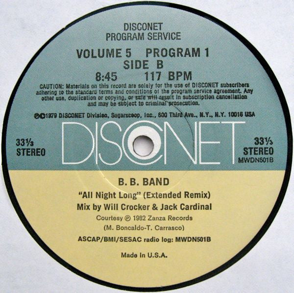 Various : Volume 5 Program 1 (2x12", P/Mixed)