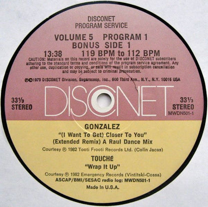 Various : Volume 5 Program 1 (2x12", P/Mixed)