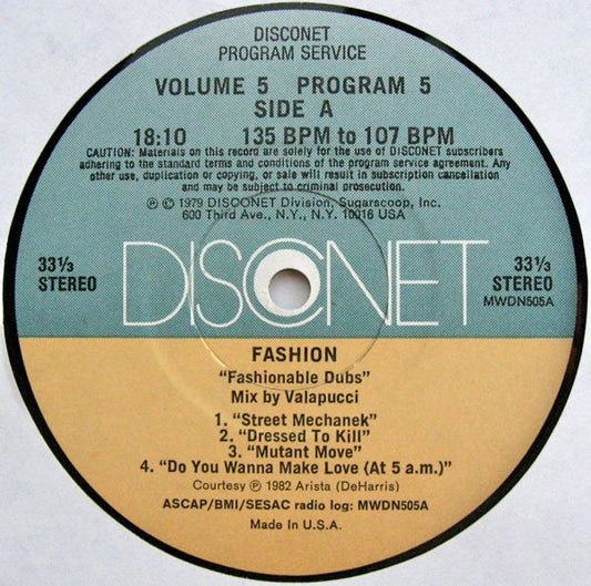 Various : Volume 5 Program 5 (2x12", P/Mixed)