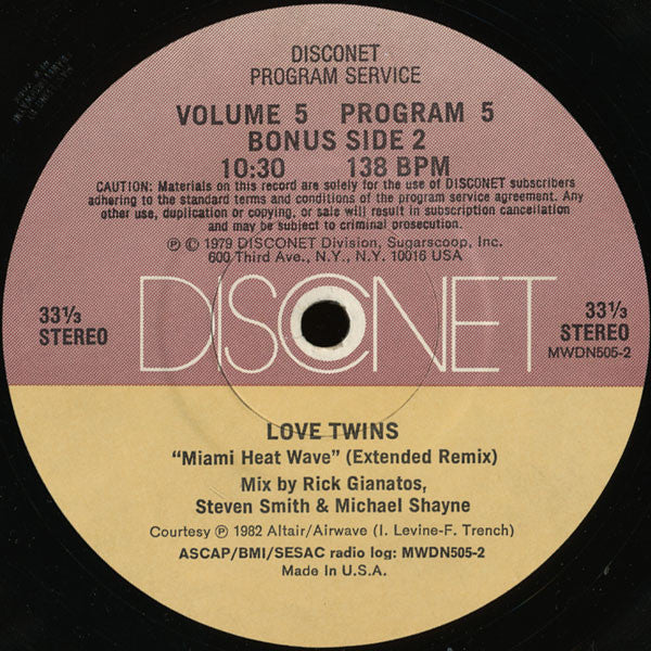 Various : Volume 5 Program 5 (2x12", P/Mixed)