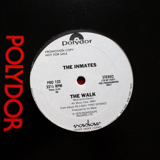 The Inmates (2) : The Walk / Dirty Water (12", Promo)
