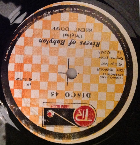 Brent Dowe / U Roy* : Rivers Of Babylon / Babylon River (12")
