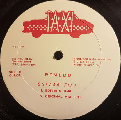 Dollar Fifty : Remedu (12")