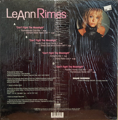 LeAnn Rimes : Can't Fight The Moonlight (2x12", Maxi)