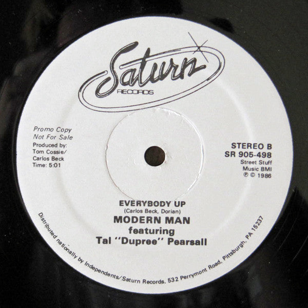 Modern Man : Rejected / Everybody Up (12", Single, Promo)