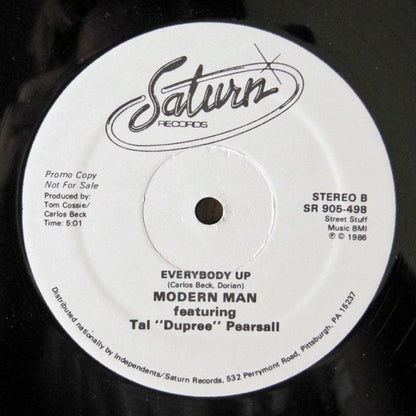 Modern Man : Rejected / Everybody Up (12", Single, Promo)