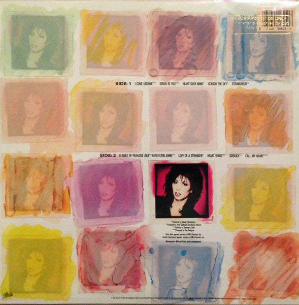 Jennifer Rush : Heart Over Mind (LP, Album)