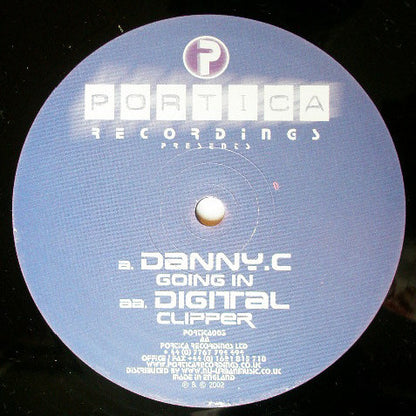 Danny C / Digital : Going In / Clipper (12", S/Edition)
