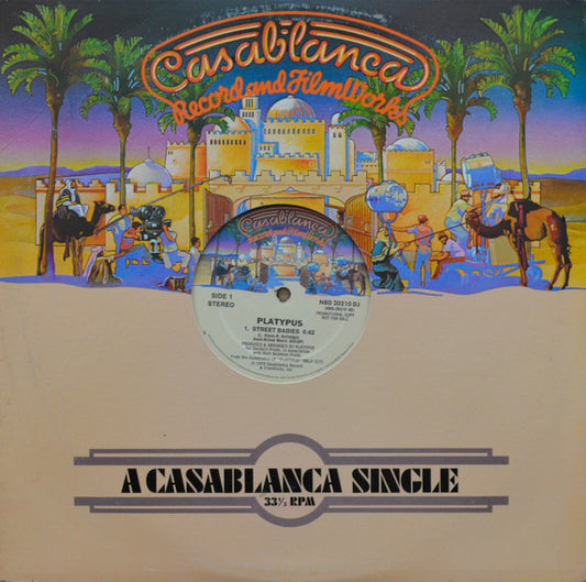 Platypus (2) : Street Babies (12", Single, Promo, 53)