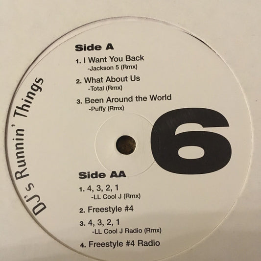 Various : DJ's Runnin Things #6 (12", Unofficial)