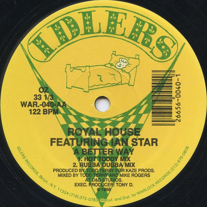 Royal House Featuring Ian Star : A Better Way (12")