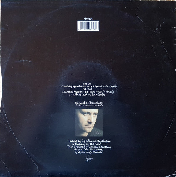 Phil Collins : Something Happened On The Way To Heaven (12")