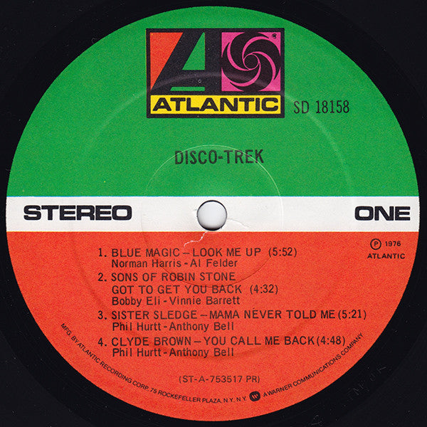 Various : Disco-Trek (LP, Comp, PR )