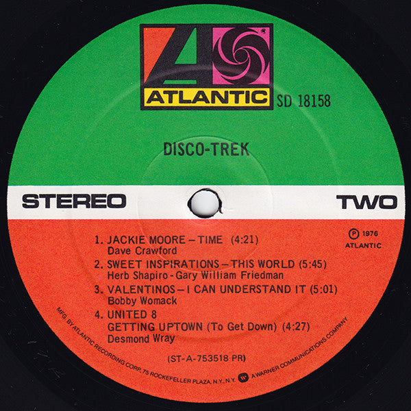 Various : Disco-Trek (LP, Comp, PR )