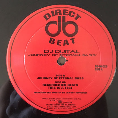 DJ Di'jital : Journey Of Eternal Bass (12")