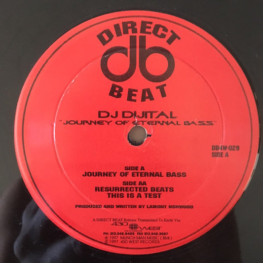 DJ Di'jital : Journey Of Eternal Bass (12")
