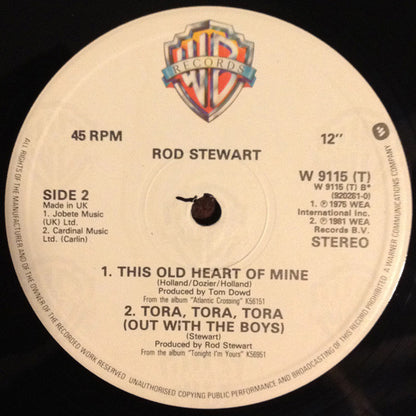 Rod Stewart : Trouble (12")