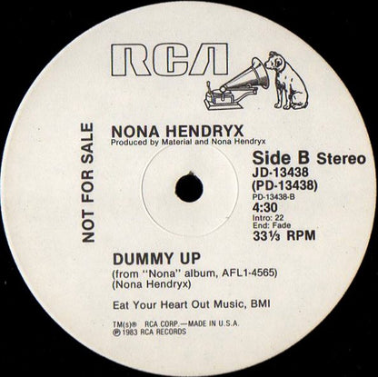 Nona Hendryx : Keep It Confidential (12", Single, Promo)