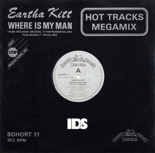 Eartha Kitt : Where Is My Man (Hot Tracks Megamix) (12")