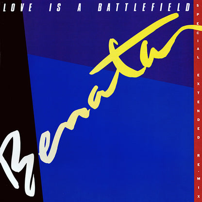 Pat Benatar : Love Is A Battlefield (Special Extended Re·mix) (12", Single, Pit)
