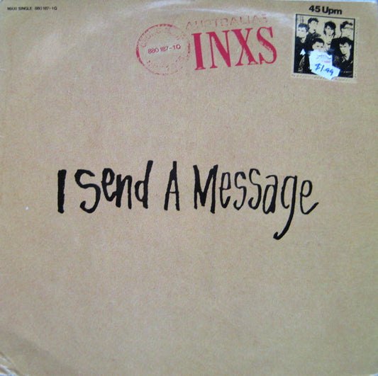 INXS : I Send A Message (12", Maxi)