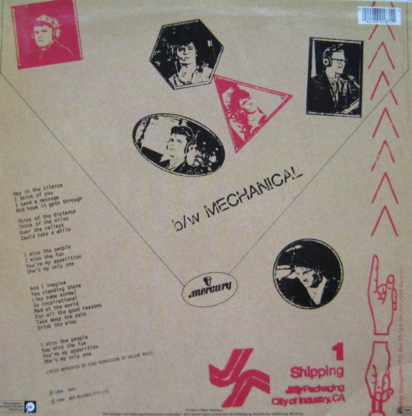 INXS : I Send A Message (12", Maxi)