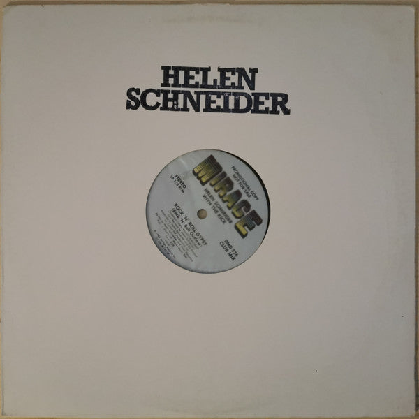 Helen Schneider With The Kick (2) : Rock 'N' Roll Gypsy (12", Single, Promo)