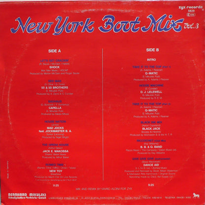 Various : New York Boot Mix Vol. 3 (12", Mixed)