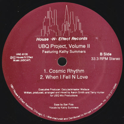 UBQ Project Featuring Kathy Summers : Volume II (12")